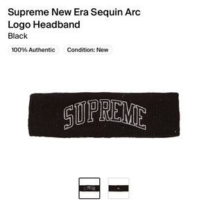 New Era Sequin Arc Logo Headband